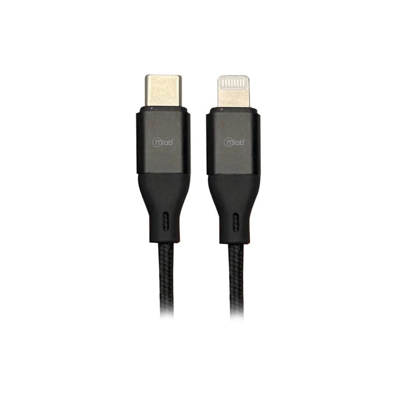 MLAB - Cable Negro Lightning a Tipo C 1m MLAB