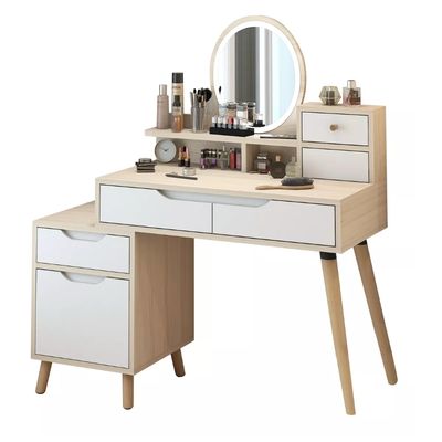 Imagen 2 del producto Tocador Con Espejo De Luz Comoda Extendible 130x40x110cm