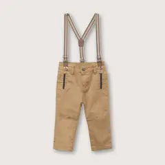 OPALINE - Pantalones Niño Café 38943