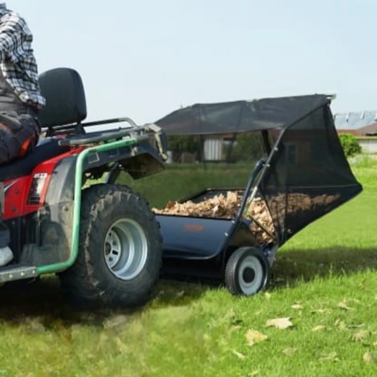 DRAUSSEN - Recolector de Cesped y Hojas 42p