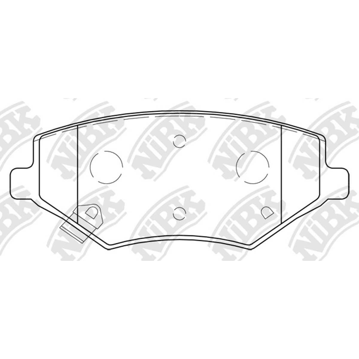 GENERICO - Pastillas De Frenos Delanteras Chevrolet Captiva 2019 - 2022