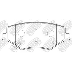 GENERICO - Pastillas De Frenos Delanteras Chevrolet Captiva 2019 - 2022