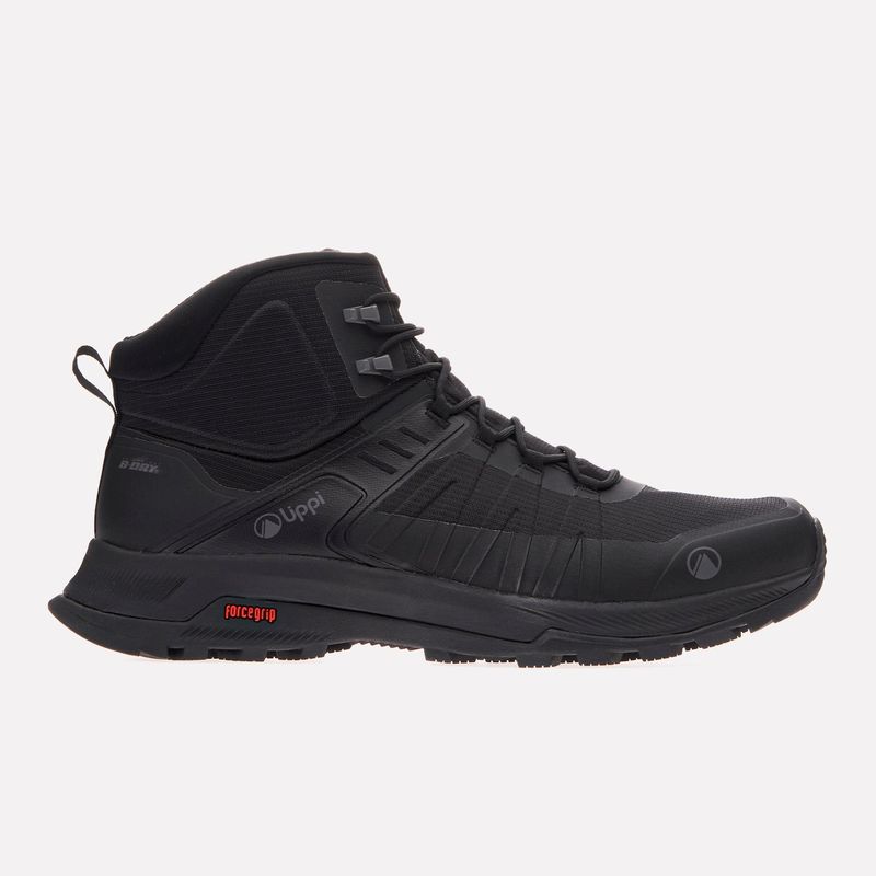 LIPPI - Zapatilla Hombre Vulcano Iron Stone Mid Bdry Triple Black Lippi