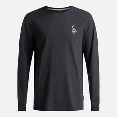 HAKA HONU - Polera Hombre Norte Sur Negro