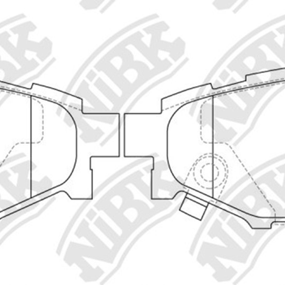 GENERICO - Pastillas De Frenos Traseras Subaru Forester 2.0 2008 - 2019