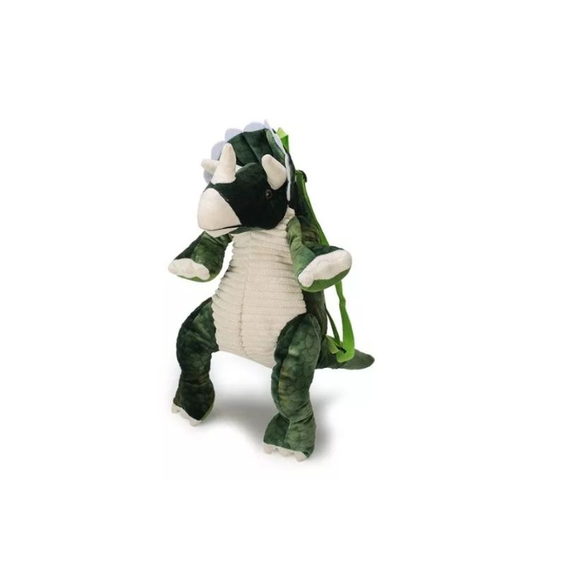 GENERICO - Mochila Dinosaurio Felpa Para Niño Niña Varios Colores