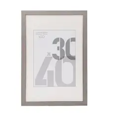 GENERICO - Marco De Madera 40x50cm Con Paspartú Y 50x70cm Sin Paspartú