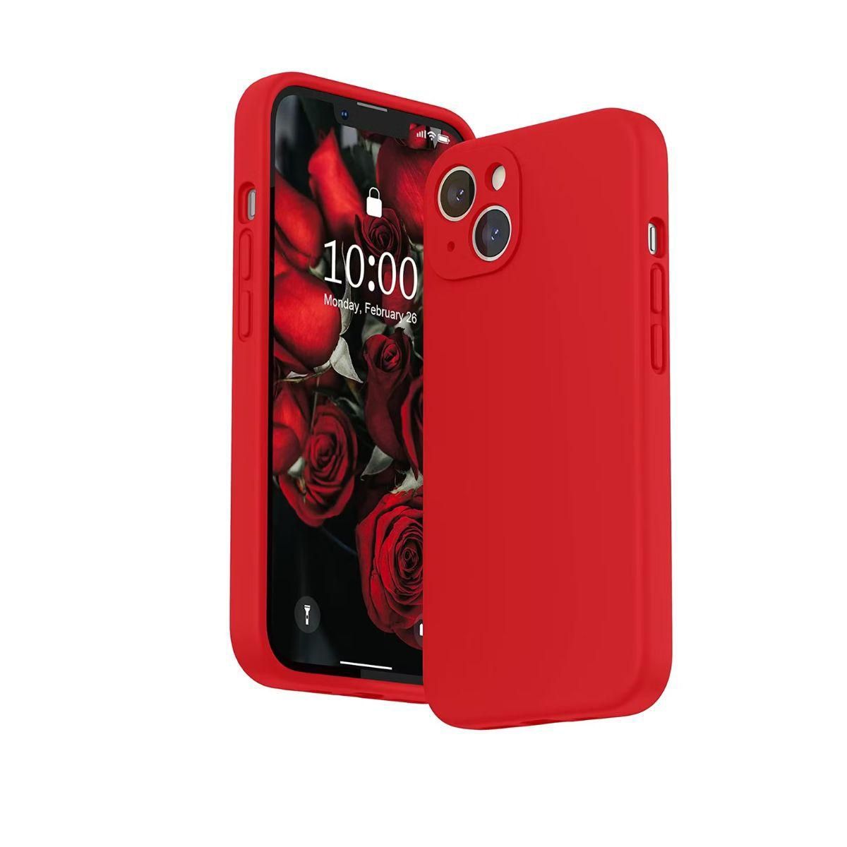 GENERICO - CARCASA PARA IPHONE 14 ROJO
