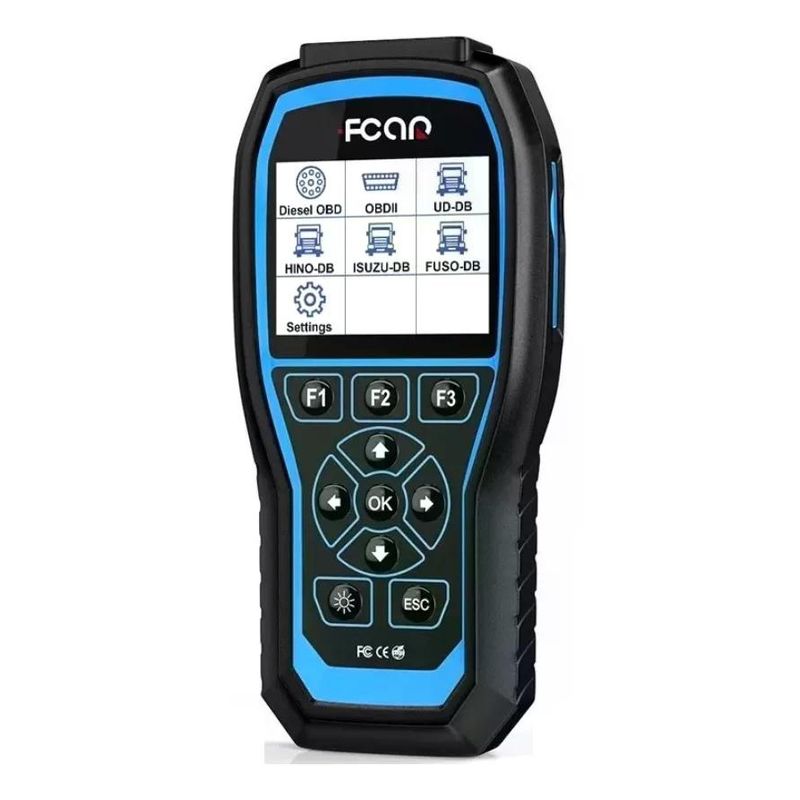 GENERICO - Escáner Camión Pesado Fcar F506 Pro Scanner 24v Y 12v Dpf