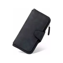 GENERICO - Billetera Monedero Larga Para Mujer De Cuero Pu Cartera