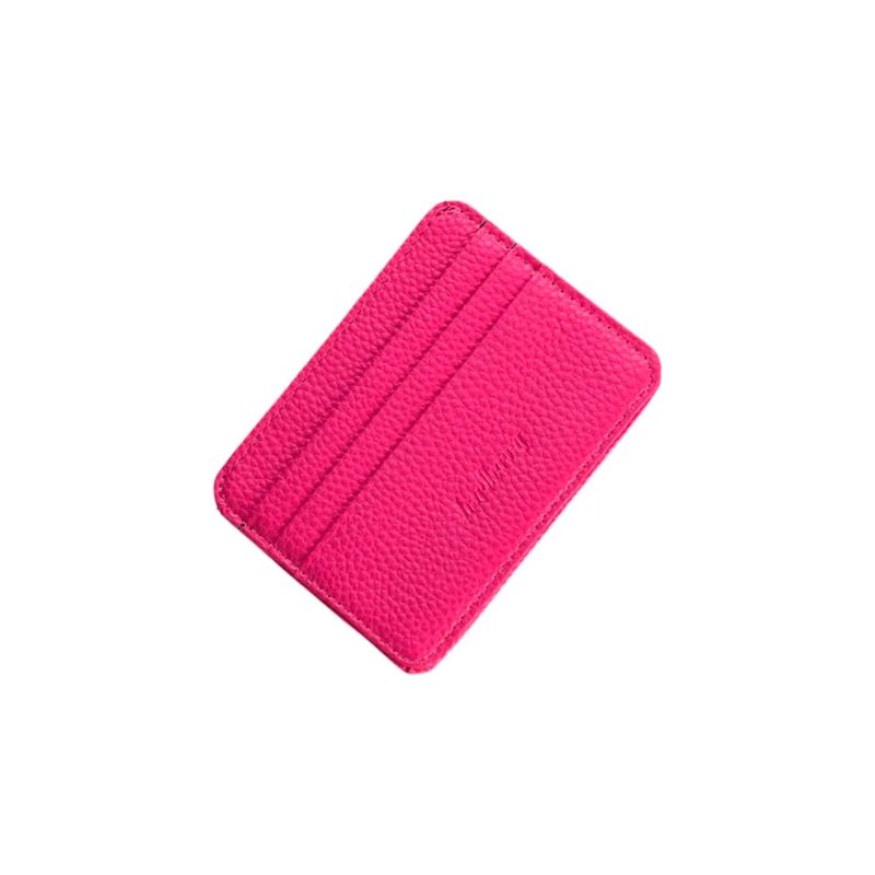 GENERICO - Tarjetero Billetera Minimalista Cuero Pu Hombre Dama Rfid