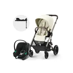 CYBEX - Coche Travel System Balios S TPE BG + Aton B2 + Base