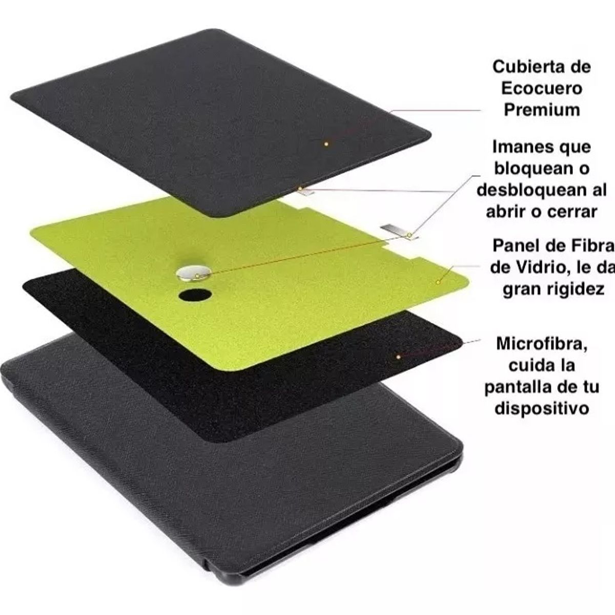 KINDLE - Nuevo Kindle 6.0 16gb 11va Gen 2024 + Funda Negra