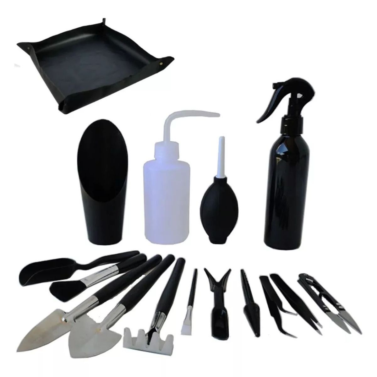 KUANGYE - 16 Herramienta Sembrar Planta Terrario Suculenta Cactus