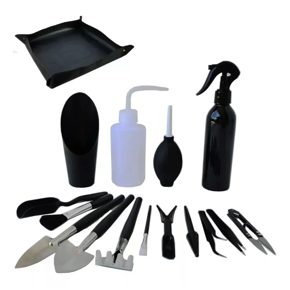 KUANGYE - 16 Herramienta Sembrar Planta Terrario Suculenta Cactus