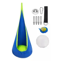 DEKANO - Hamaca colgante para Niños Columpio Sensorial Exterio Con Cojín 150cm
