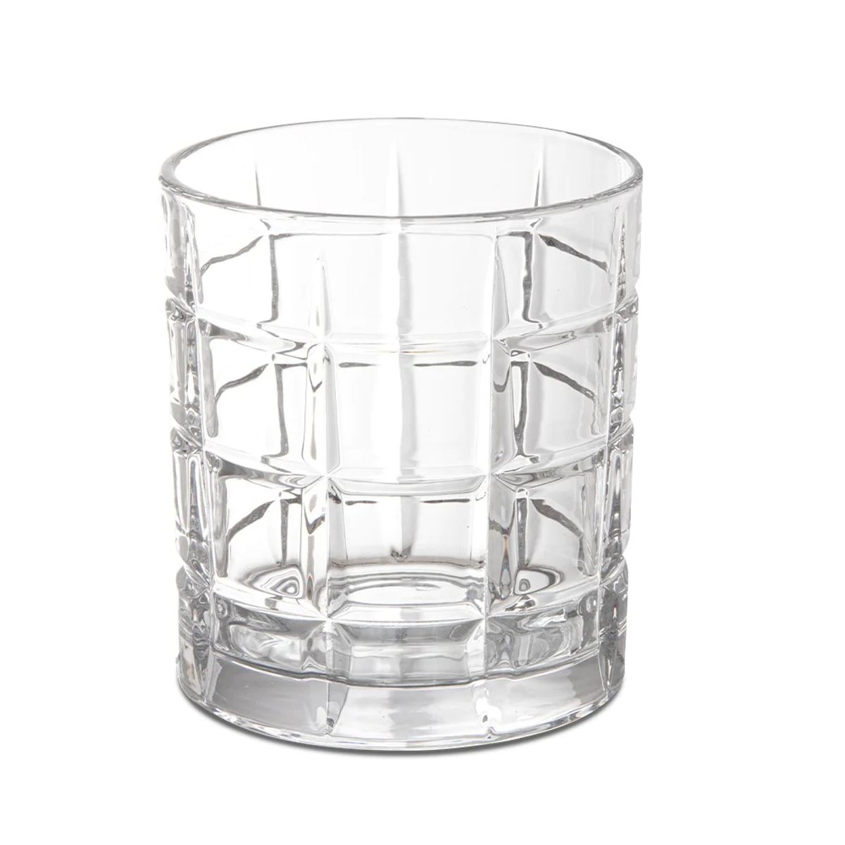 GENERICO - Set De 6 Vasos Bajos 350mL Modelo Glasglow Jugos Bebidas