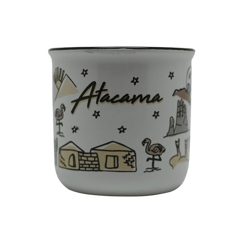 GLASSO - Tazon 354 ml Vintage Chile Collection Diseños Cocina Glasso
