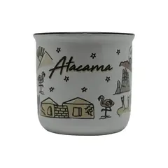GLASSO - Tazon 354 ml Vintage Chile Collection Diseños Cocina