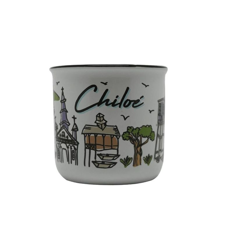 GLASSO - Tazon 354 ml Vintage Chile Collection Diseños Cocina Glasso