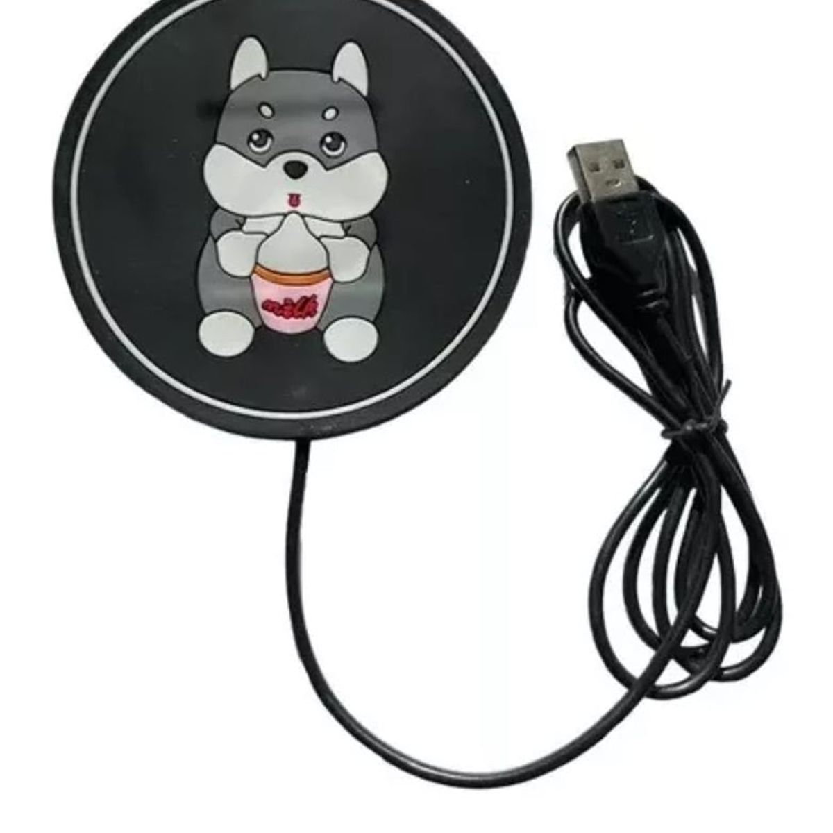 GENERICO - Calentador Calienta Tazas Cafe Te Portavasos Animales USB