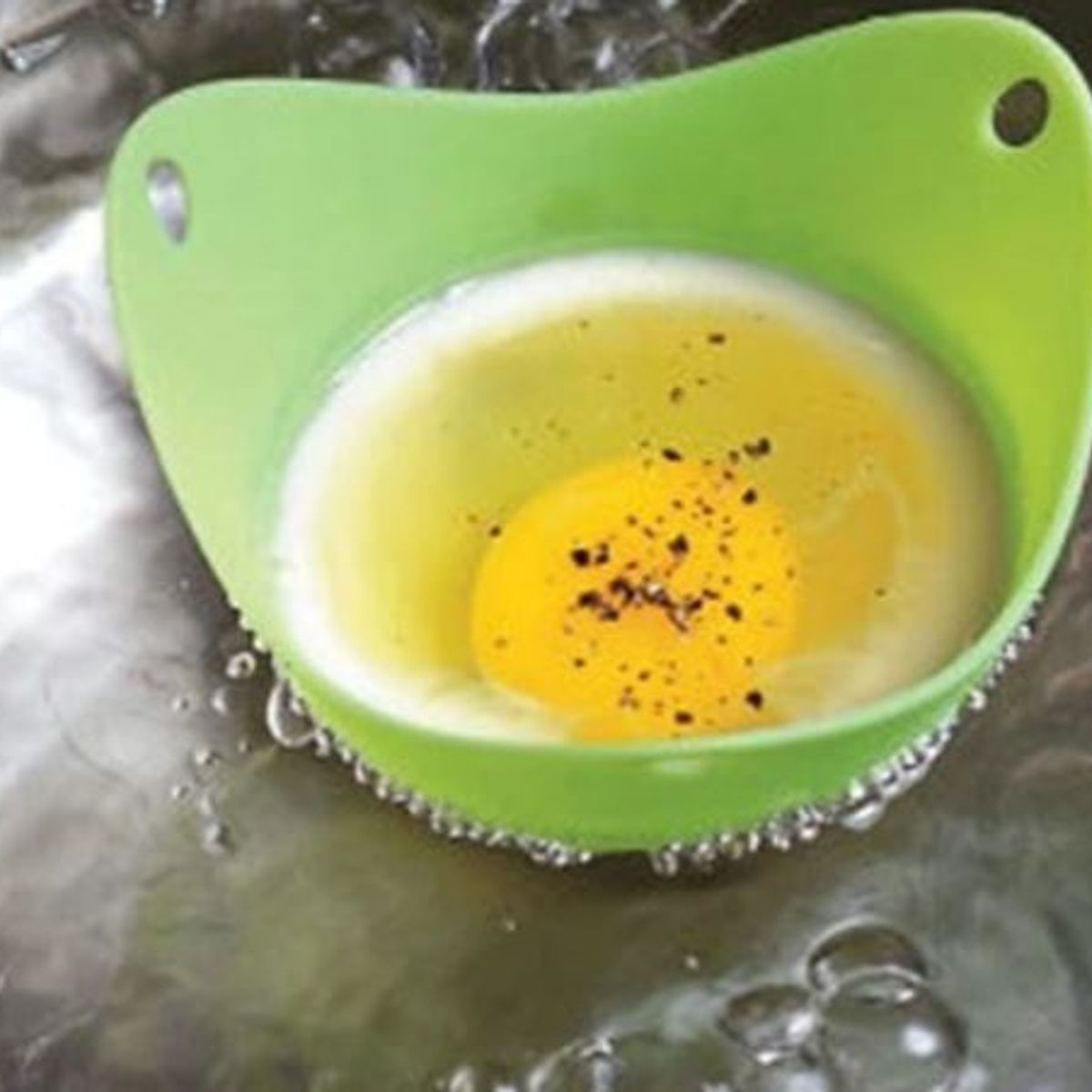 GENERICO - Molde De Silicona Huevo Escalfado Pochado