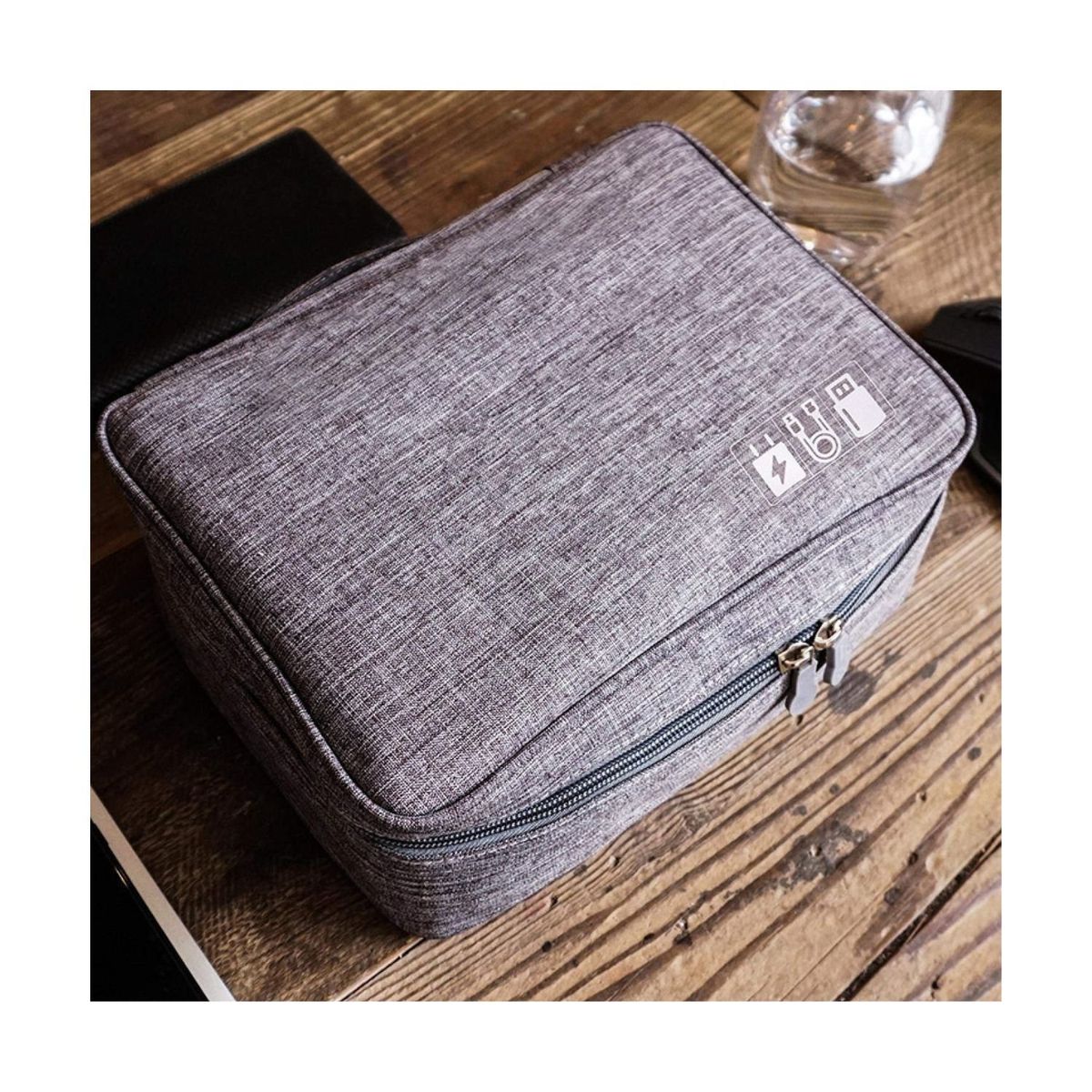GENERICO - Estuche Organizador Cables Ordenador Bolso Organizador Viaje