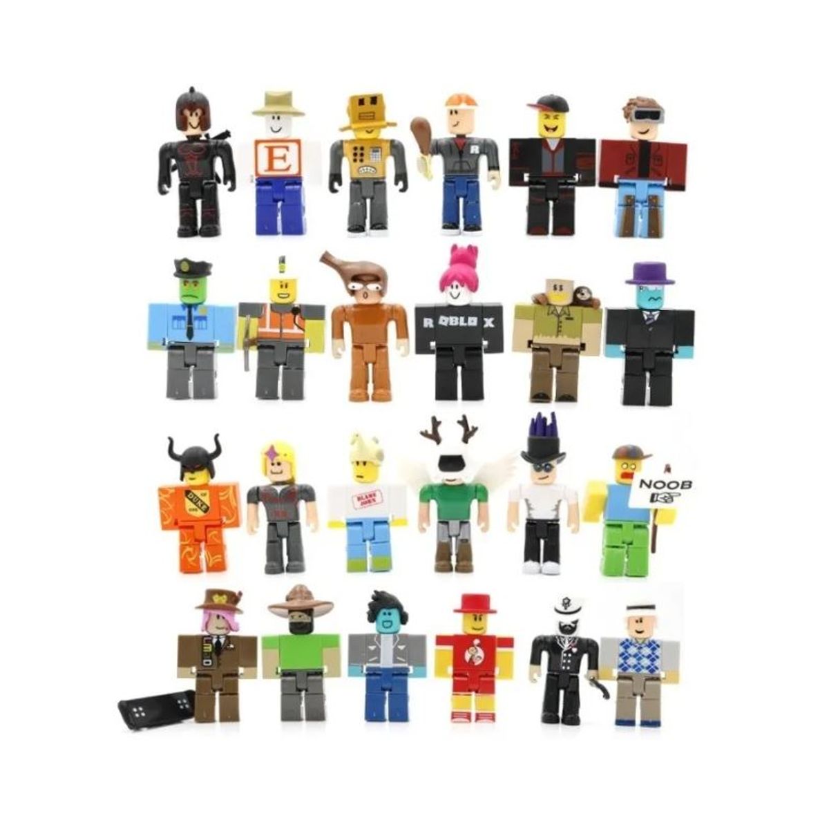 GENERICO - Figuras Roblox Set 24 Figuras 8 Cm. Juguete Colección + Reg.