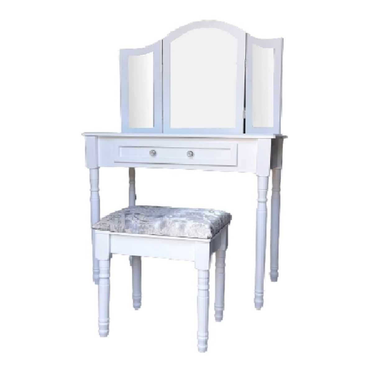 INTERACTIVE STORE - Tocador 3 Espejos Lacado Vintage