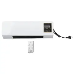 GENERICO - Calentador y Aire Acondicionado 2 En 1 Eléctrico para pared