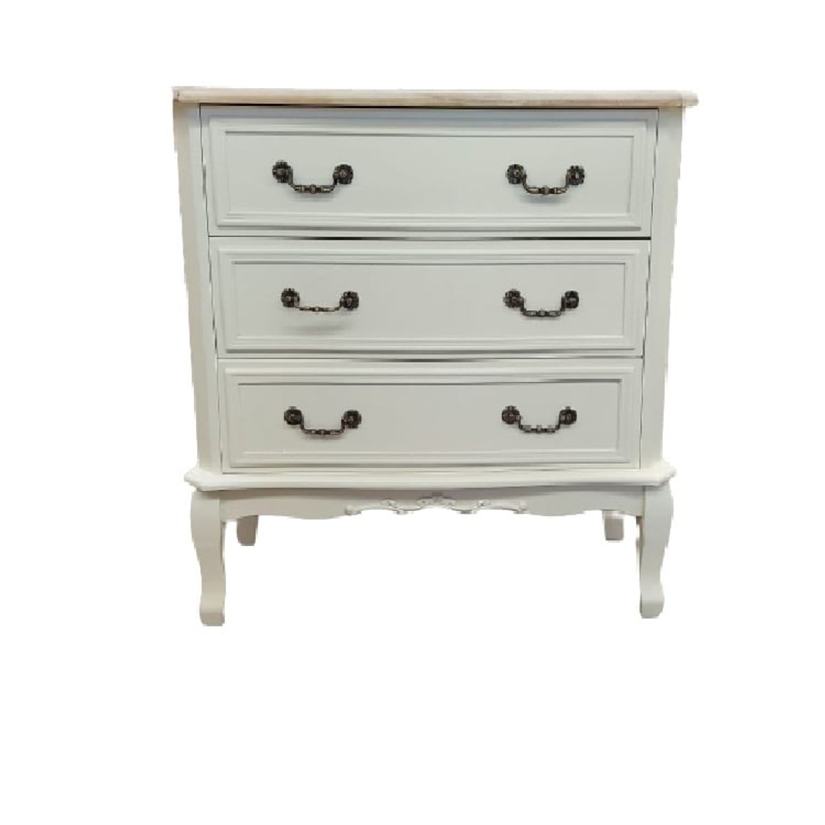 INTERACTIVE STORE - Cómoda Normando Lacada 3 Cajones