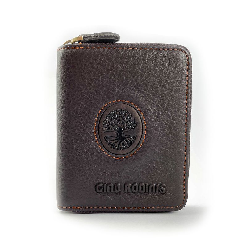 GINO RODINIS - Billetera de Cuero Gino Étnica 936 Árbol De La Vida Gino Rodinis