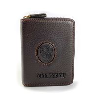 Billetera de Cuero para Hombre Étnica 936 Calavera