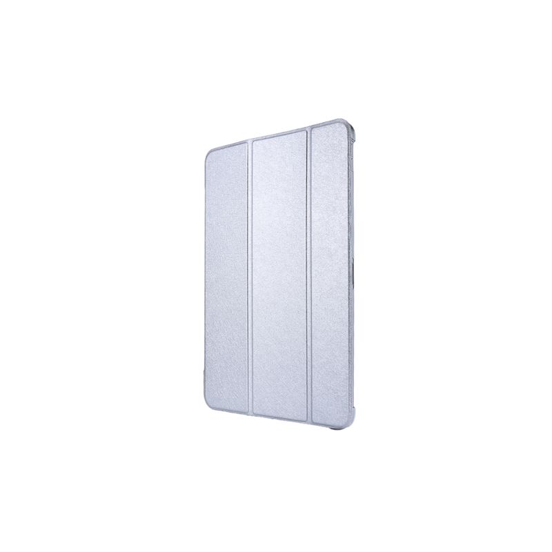 MACERATTA - Funda Smart Para iPad Pro 12.9 2021 Plateado Con Ranura Lápiz
