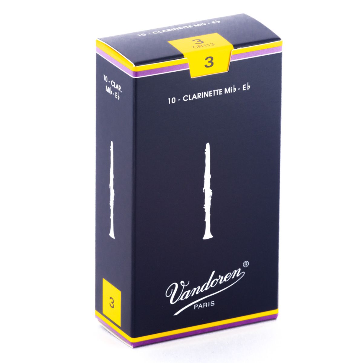 VANDOREN - Cajas de cañas Clarinete Mib TRADICIONAL Nº3.0 Vandoren