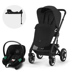 CYBEX - Coche de Paseo Talos S BLK MB + Aton S2 + Base