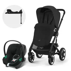 CYBEX - Coche de Paseo Talos S BLK MB + Aton B2 + Base
