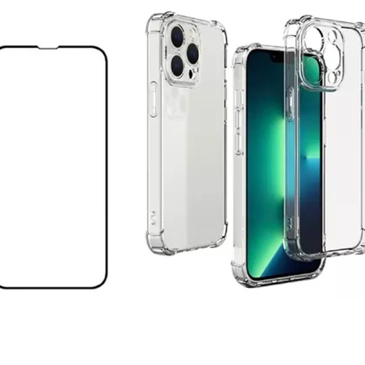GENERICO - Carcasa Anti Golpes + Lamina Para iPhone 14 pro Max