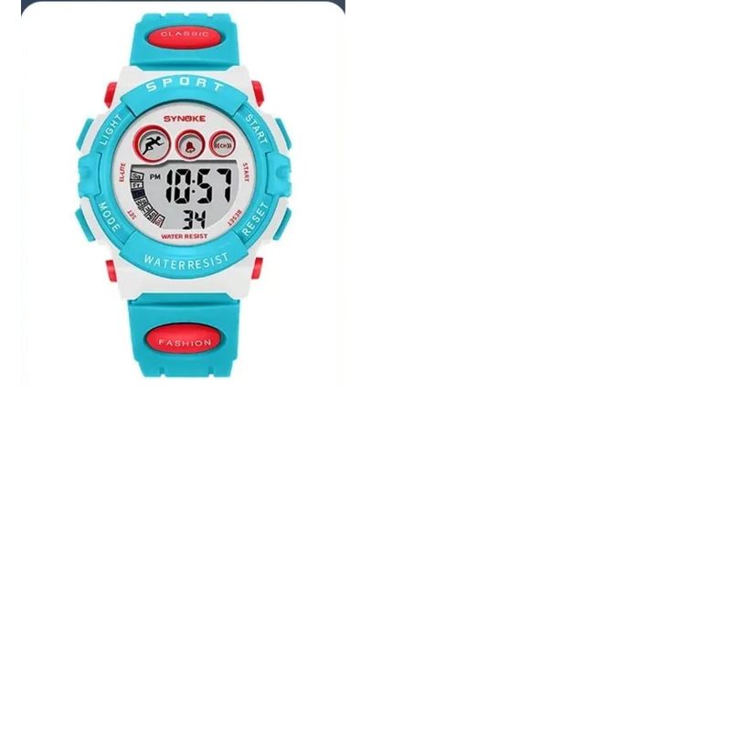 SYNOKE - Reloj Digital Juvenil Synoke Rosa 9802