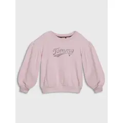 TOMMY HILFIGER - POLERÓN CON MANGAS AGLOBADAS ROSADO