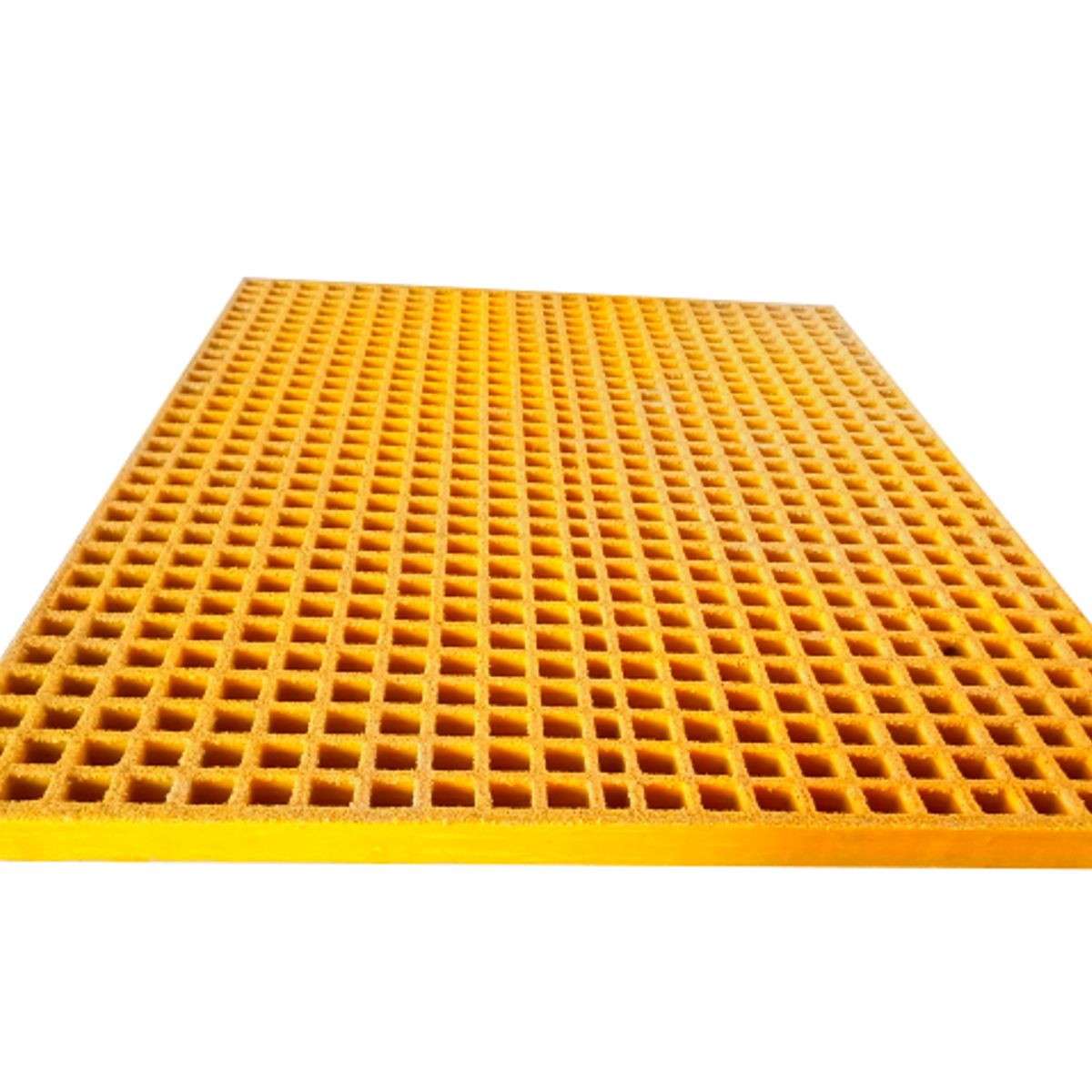 GENERICO - ParrillaGrating FRP 38x38x30mm  Formato 2x1 m  Amarillo