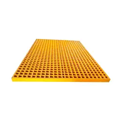 GENERICO - ParrillaGrating FRP 38x38x30mm Formato 2x1 m Amarillo