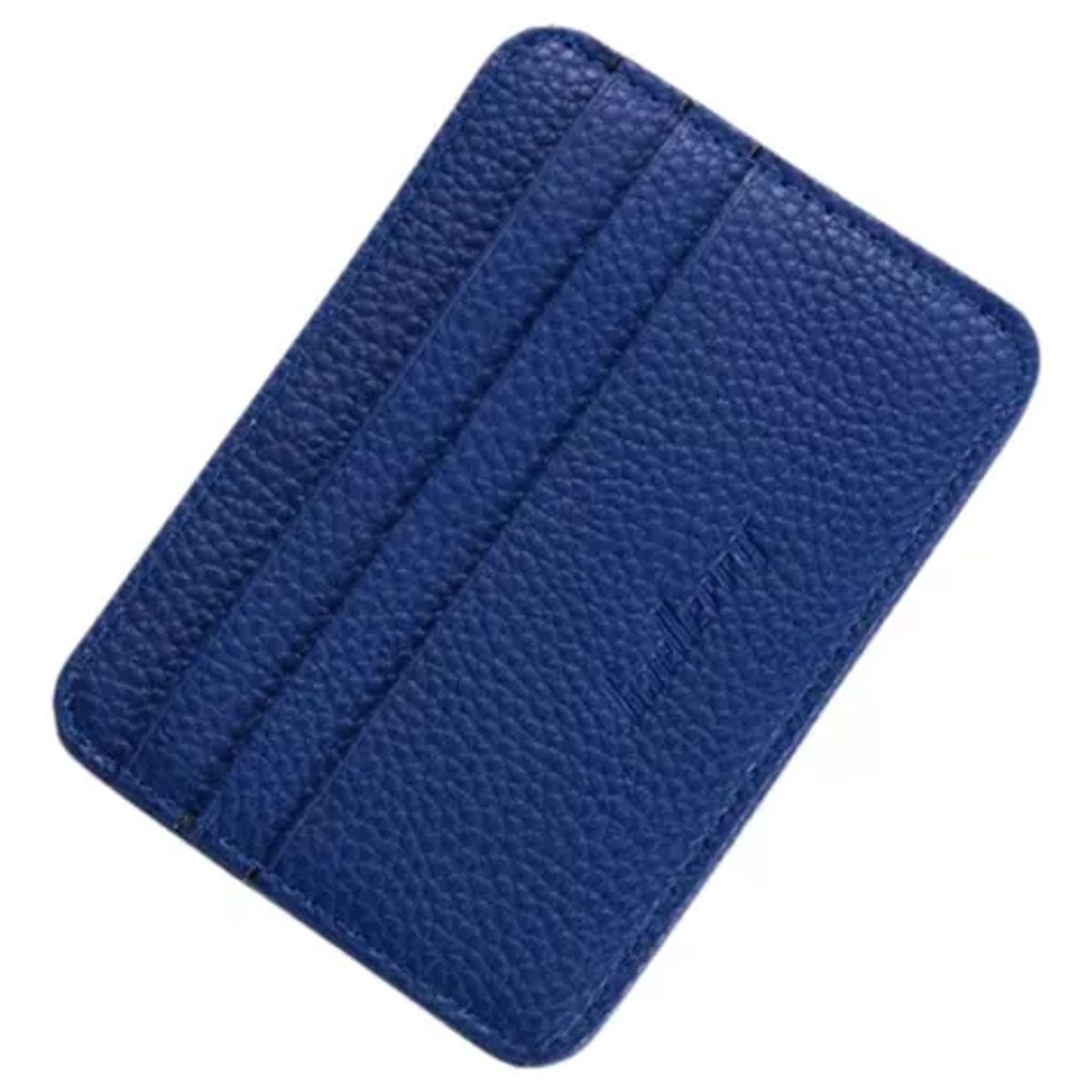 GENERICO - Tarjetero Billetera Minimalista Cuero Pu Hombre Dama Rfid