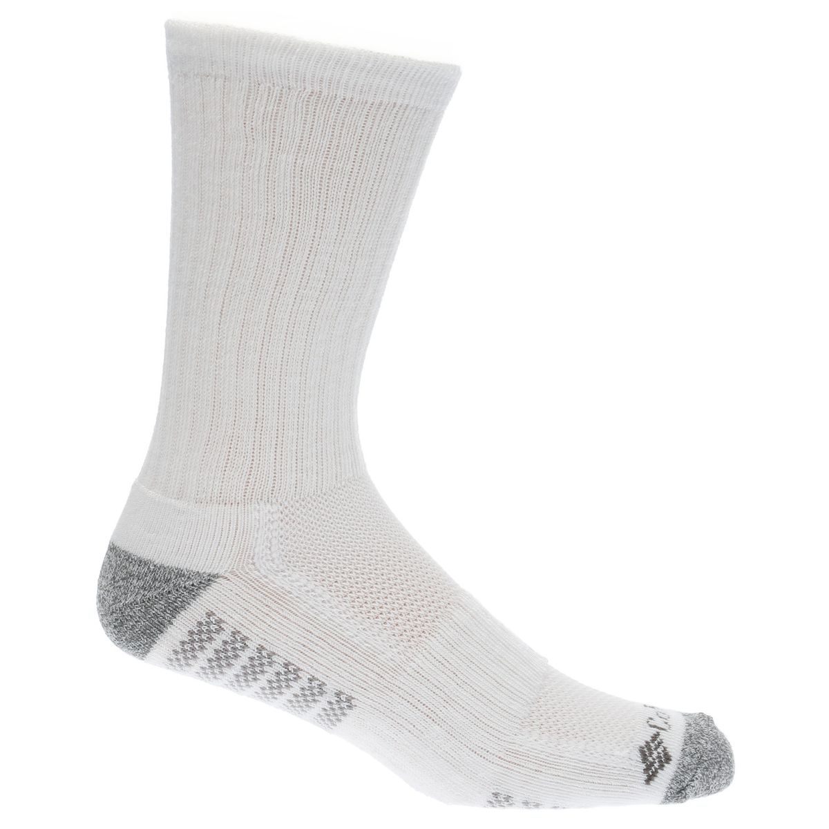 COLUMBIA - Pack 6 Calcetines Pique Hombre Blanco COLUMBIA