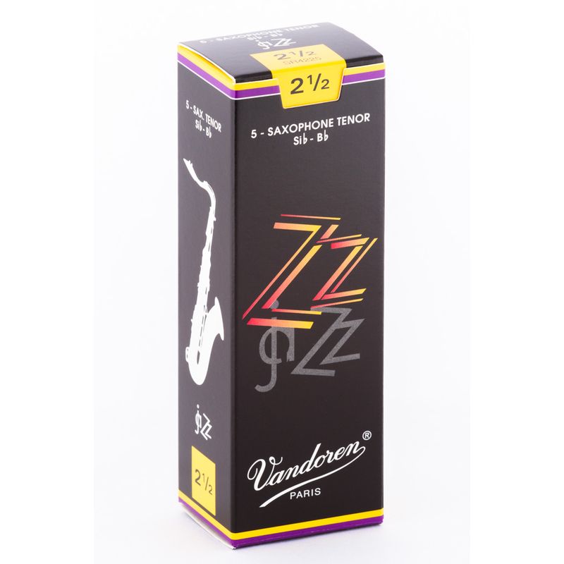 VANDOREN - Cajas de cañas Saxo Tenor JaZZ Nº2.5 SR4225 Vandoren