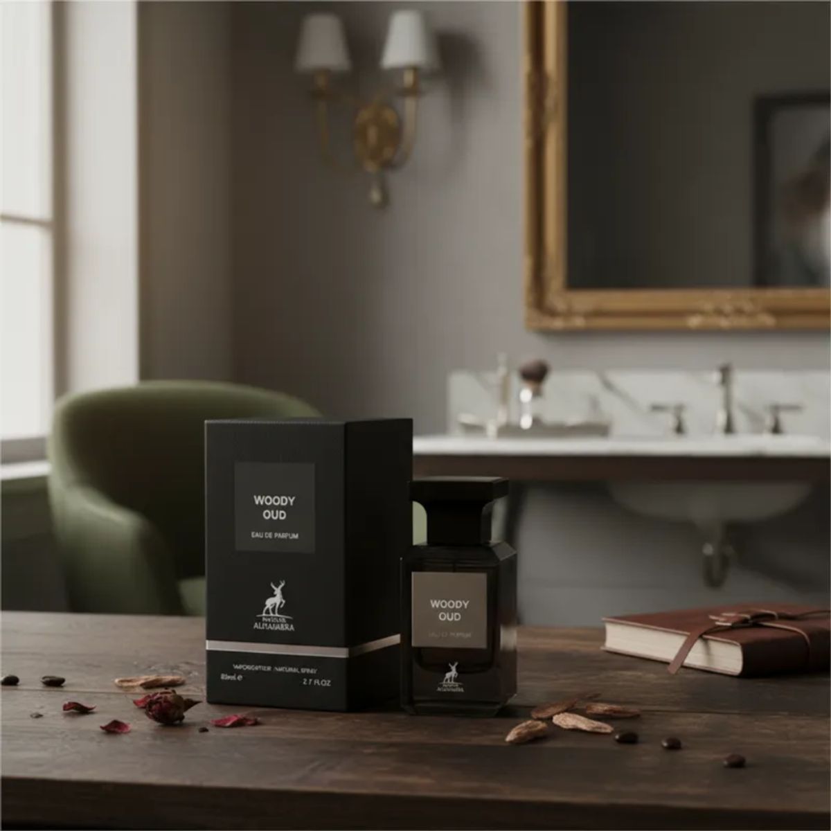 ALHAMBRA - Perfume Maison Alhambra Woody Oud edp 80 Ml Unisex