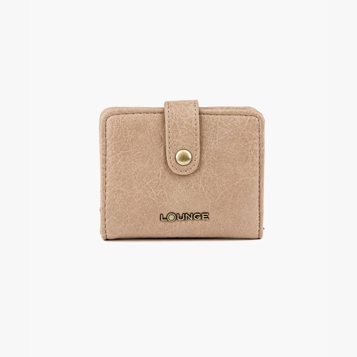 LOUNGE - Billetera Mujer Pequeña Beige