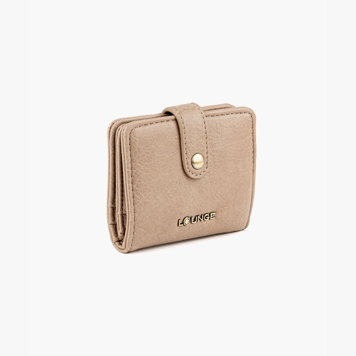 LOUNGE - Billetera Mujer Pequeña Beige
