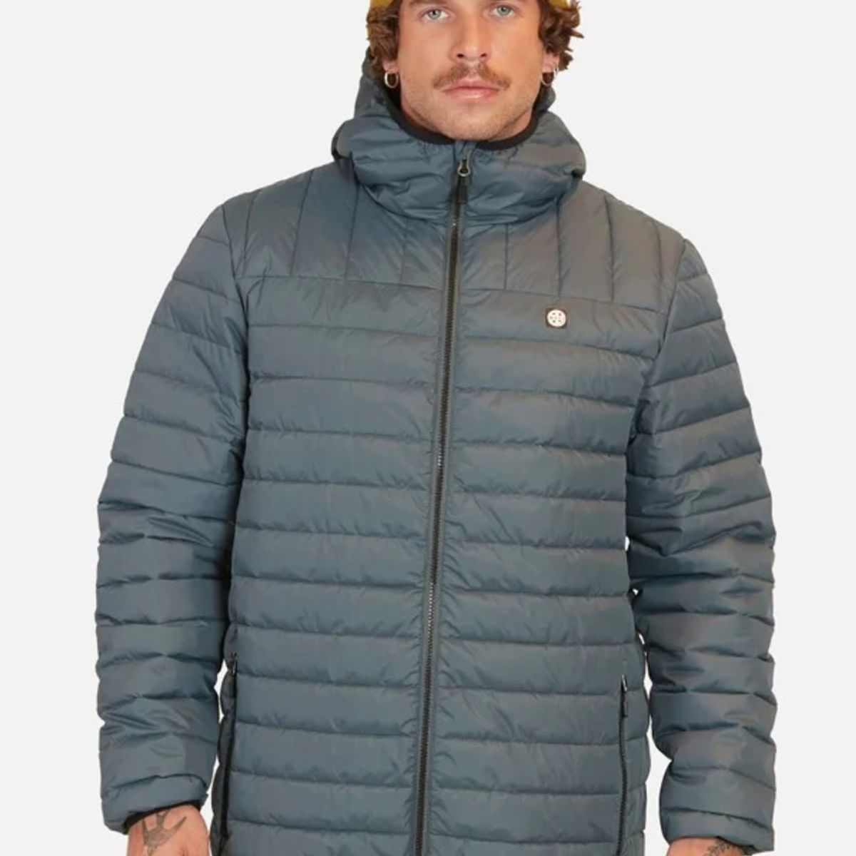 MAUI AND SONS - Parka Puffa Anahola Gris Hombre Maui And Sons