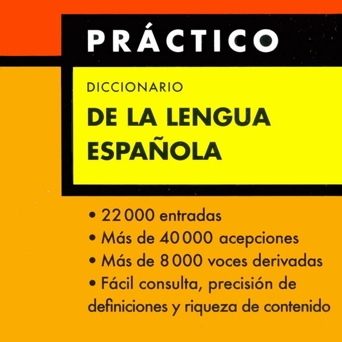 OCEANO - Libro Diccionario práctico de la lengua española - Océano